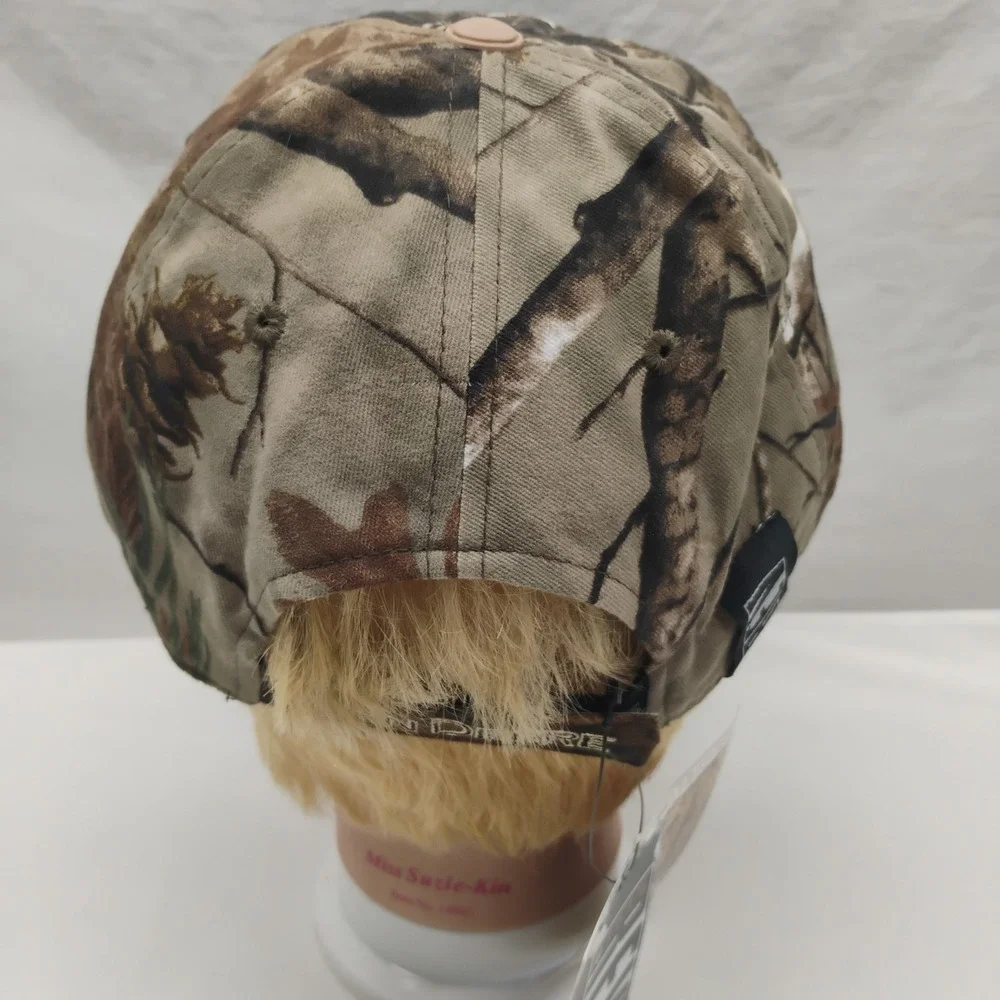 Realtree UForm Reversible Camo Black John Deere NWT Adjustable Baseball Hat Cap
